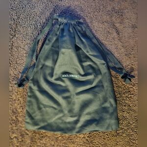 Dolce & Gabbana Drawstring Dust Bag Cover Duster Protector Handbag Tote Storage